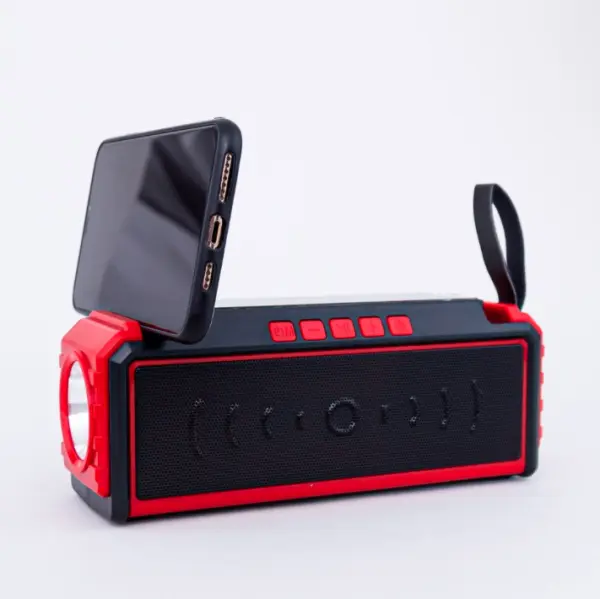 Boxa Portabila cu Radioa, Bluetooth, USB si panou solar