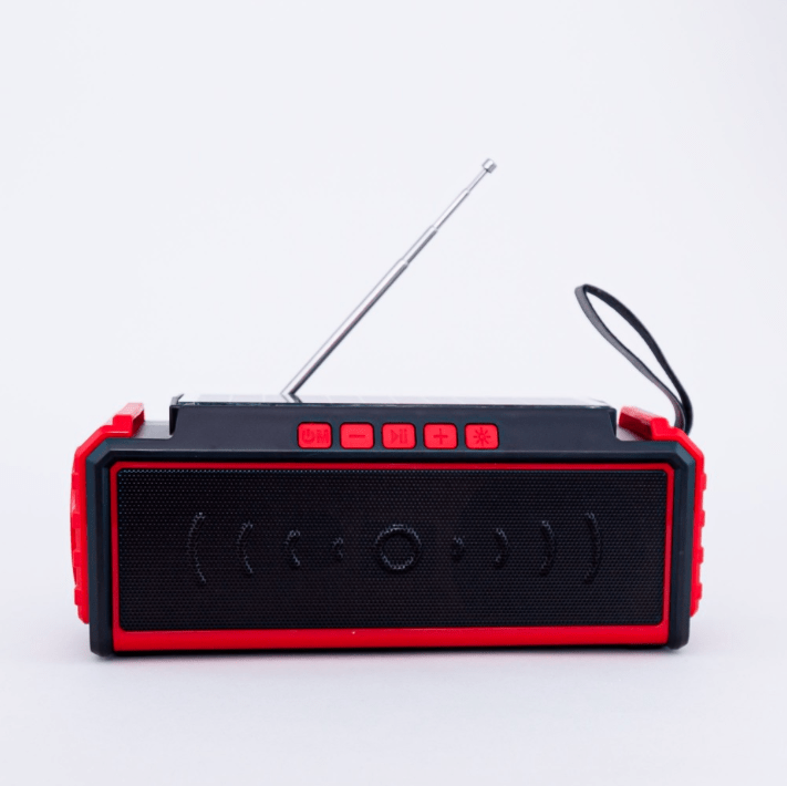 Boxa Portabila cu Radioa, Bluetooth, USB si panou solar - imagine 3