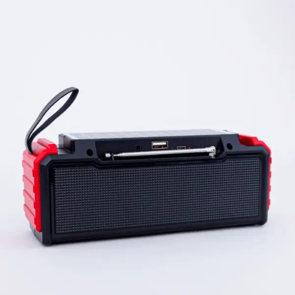 Boxa Portabila cu Radioa, Bluetooth, USB si panou solar - imagine 2