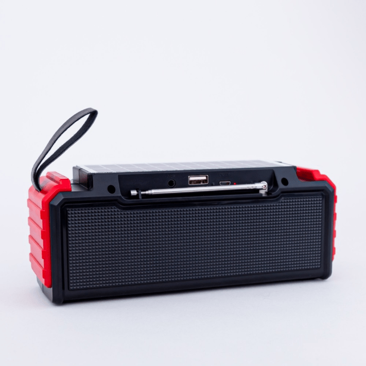 Boxa Portabila cu Radioa, Bluetooth, USB si panou solar - imagine 2