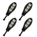 Lampa stradala solara, 90 LED COB, 3 moduri, telecomanda inclusa