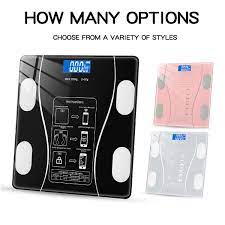 Cantar corporal cu ecran digital Iluminat, aplicatie smart, compatibil android/Ios, termometru, 180 Kg Max - imagine 4