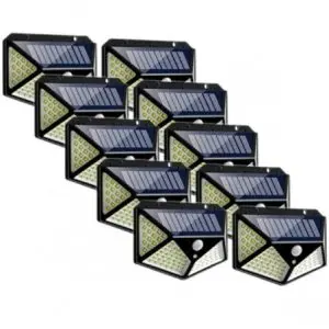 lampi solare cu 100 de LED-uri