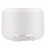 Difuzor de aroma, Telecomanda, Lampa de veghe, 500 ml + Set 12 uleiuri aromaterapie,  10 ml