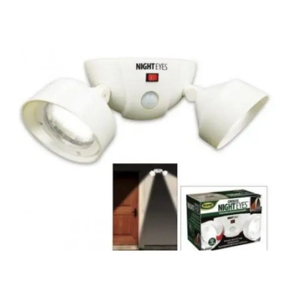 Night Eyes 2 becuri pivotante LED cu senzor