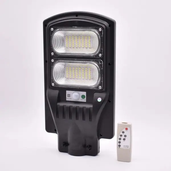 Lampa Solara Led 100 W, Senzor de Miscare,Telecomanda, JT-GKRT