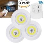 Set 3 Lampi LED Wireless - Cu Telecomanda