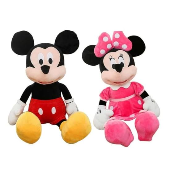 Set 2 plusuri Mickey si Minnie Mouse 25 cm