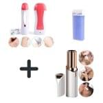 Pachet Promotional! Epilator facial + Incalzitor Ceara Pro+rezerva Ceara mirositoare