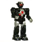 Robot cu baterie cu funcții de lumină și sunet, brațe reglabile și mers motorizat