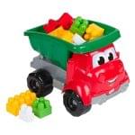 Set 25 caramizi de construit si camion, DecorCasa