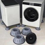 Picioruse antivibratie si antialunucare pentru masina de spalat, 4 bucati