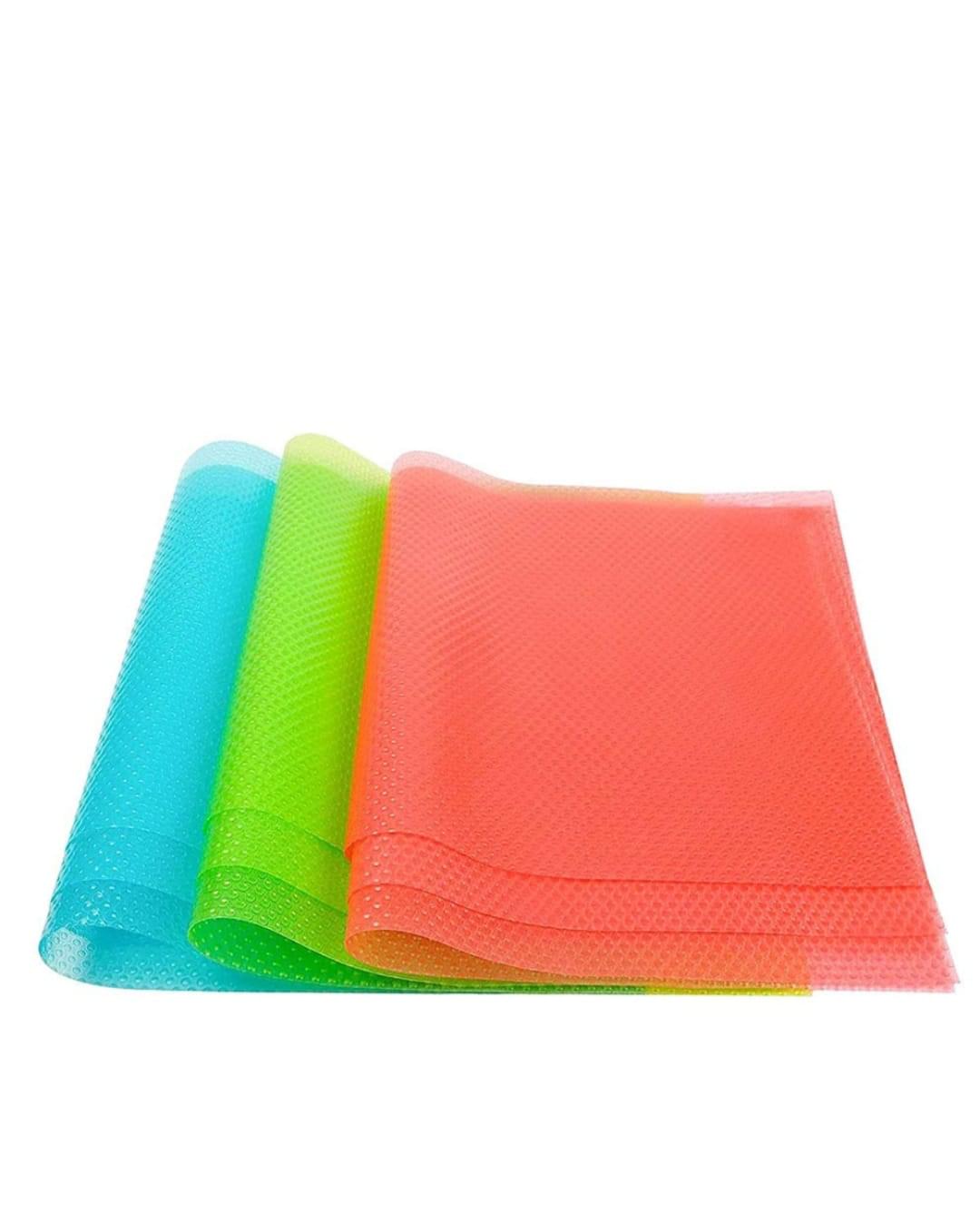 Set 6 covorase pentru frigider, Lavabile, 45x30cm, Multicolor