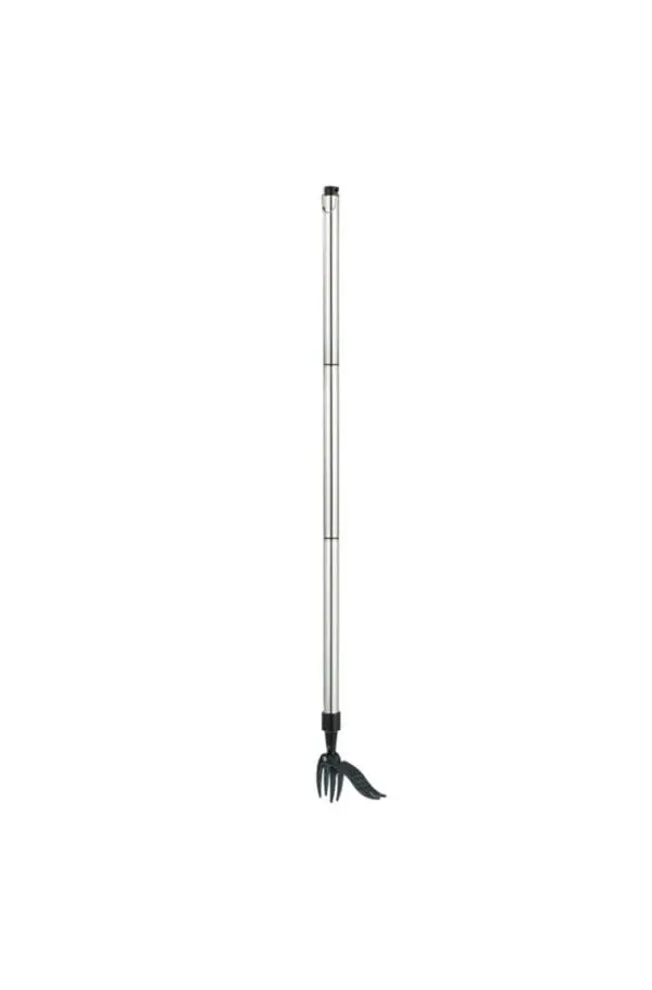 Instrument pentru extragere buruieni, Aluminiu/Otel, 100 cm, Argintiu