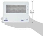 Ceas alarma tip lampa Davita Traveler cu funcție cu 3 căi: ceas cu alarmă, lampă de citit și lumină strălucitoare