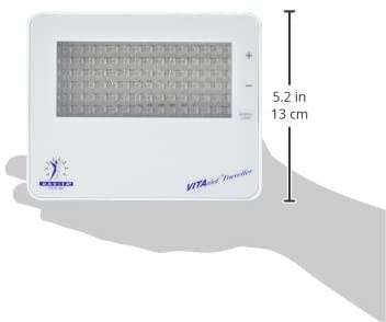 Ceas alarma tip lampa Davita Traveler cu funcție cu 3 căi: ceas cu alarmă, lampă de citit și lumină strălucitoare