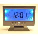 Ceas cu ecran LCD si control vocal