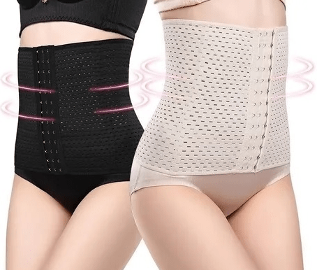 Set 2 corsete  modelatore talie cu perforatii