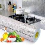 Folie de aluminiu autoadeziva de bucatarie  1+1