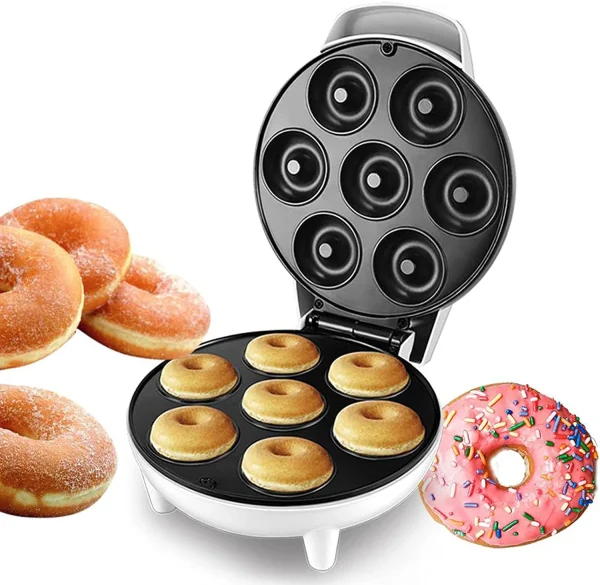 Aparat electric pentru 6 gogosi, Sonifer Donut Maker