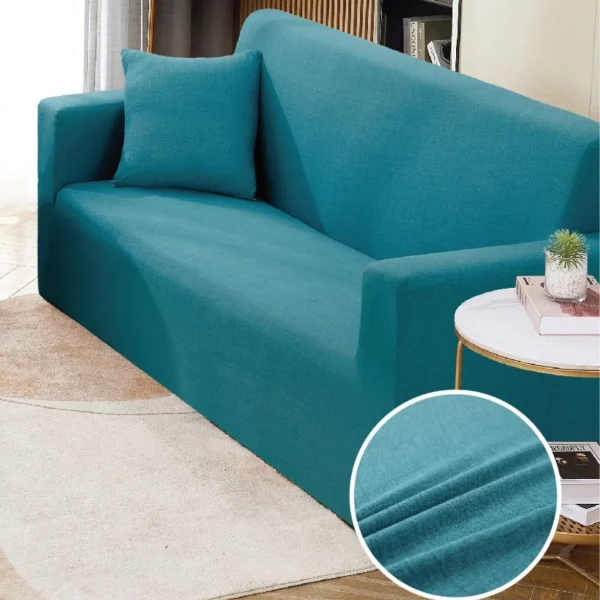 Husa Elastica pentru Canapea 2 locuri - Turquoise