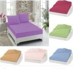 Husa pat Bumbac Jersey Cu Elastic 160x200 cm
