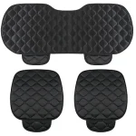 Set 3 huse scaun auto pentru sezut  Negru