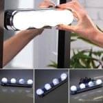 Lampa portabila pentru makeup