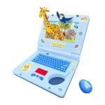 Laptop muzical copii Albastru
