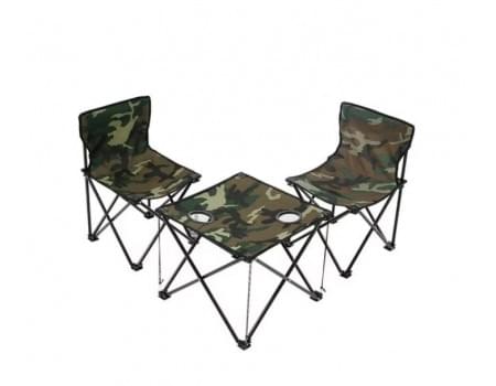 Set masa si scaune pliabile pentru camping, picnic sau plaja