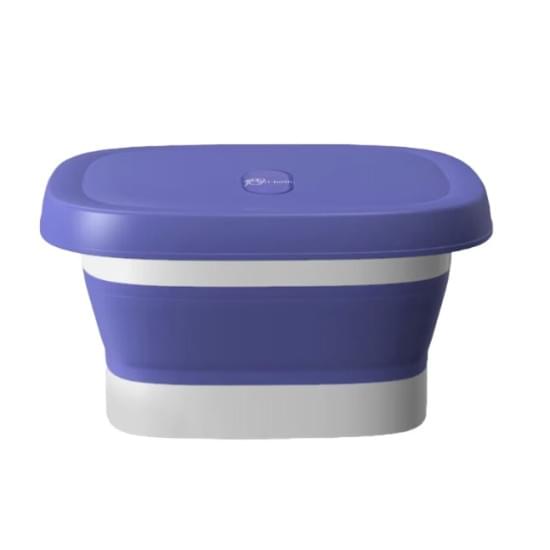 Cada pliabila cu hidromasaj pentru picioare, mov