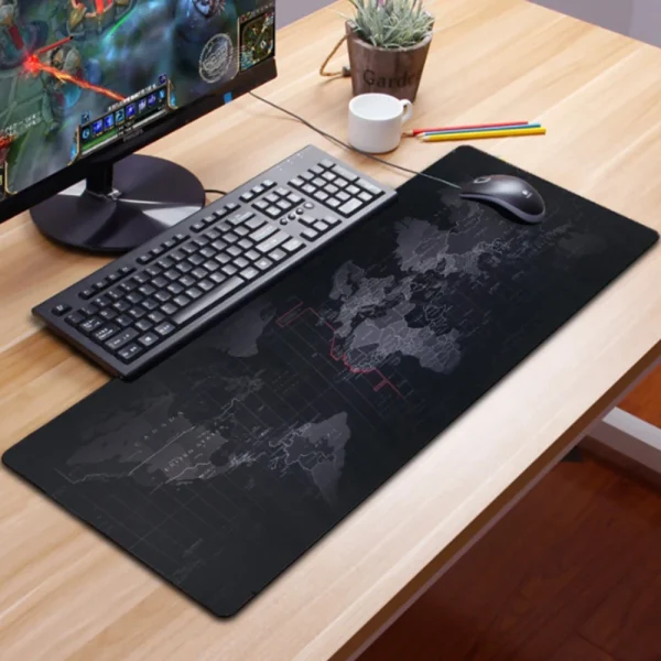 Mouse pad harta lumii 80x40 cm