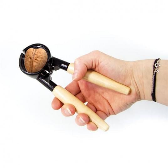 Spargator de nuci cu maner din lemn