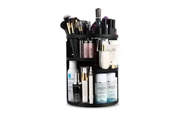 Organizator rotativ pentru cosmetice - 360 grade