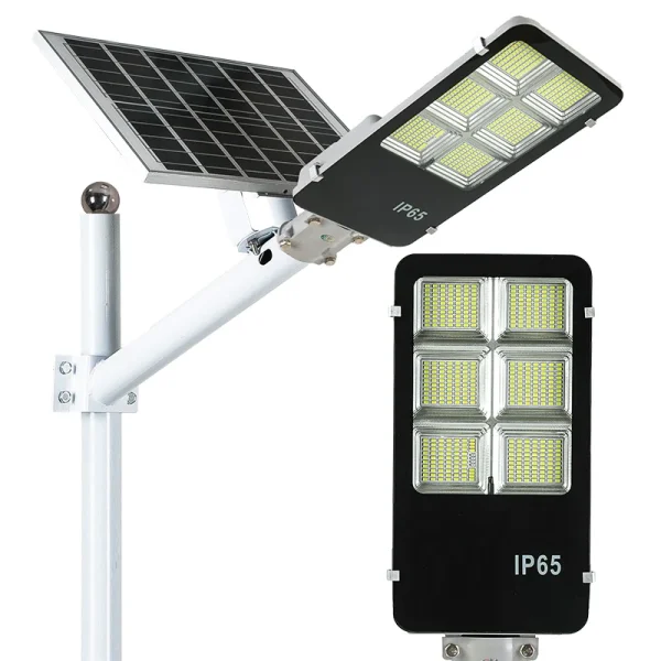 Lampa Led cu Incarcare Solara, 300W, Senzor de Miscare si Telecomanda