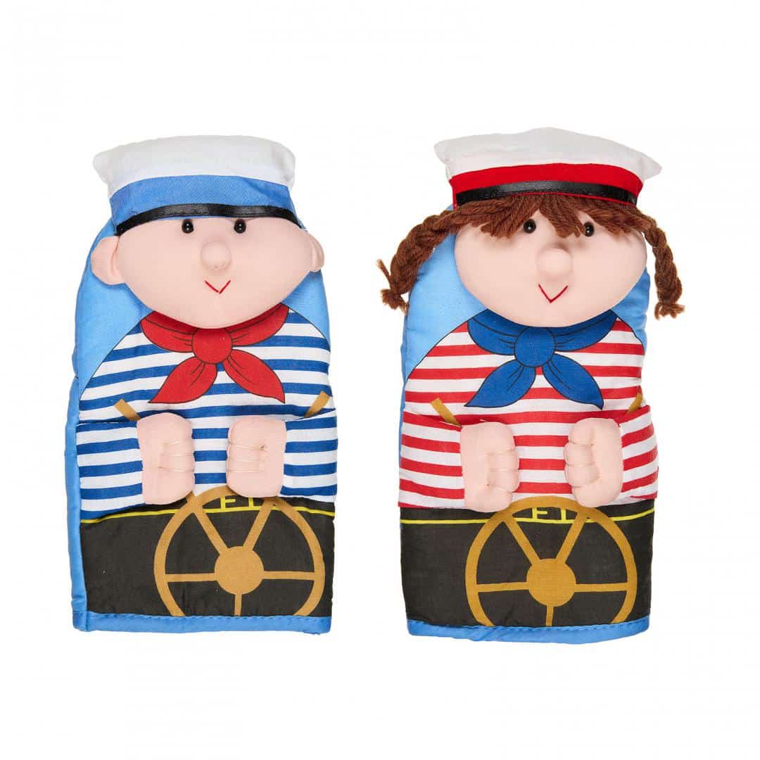 Set Manusa de bucatarie Papusa Marinar si Marinareasa