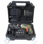 Set șurubelniță cu acumulator și accesorii ATE001