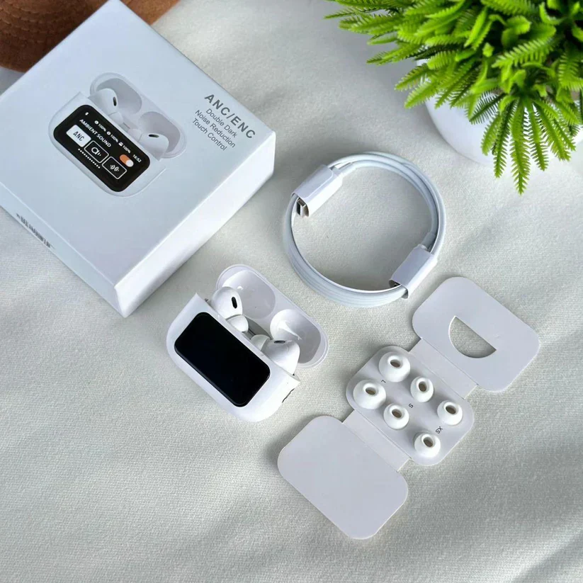 Casti wireless bluetooth A9 pro, Bluetooth 5.4,microfon HD, control tactil/touch, rezistente la apa - imagine 3