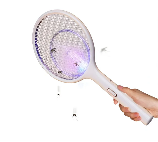 Paleta electrica reincarcabila pentru tantari si insecte cu suport inclus - imagine 4