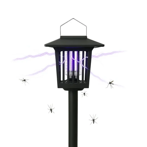 Lampa Solara Anti-Insecte 2 in 1 cu LED UV - imagine 6