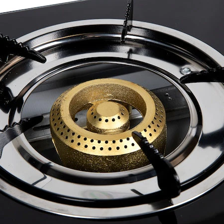 Aragaz cu plita din sticla si 3 ochiuri, alimentare GPL Butelie - imagine 2